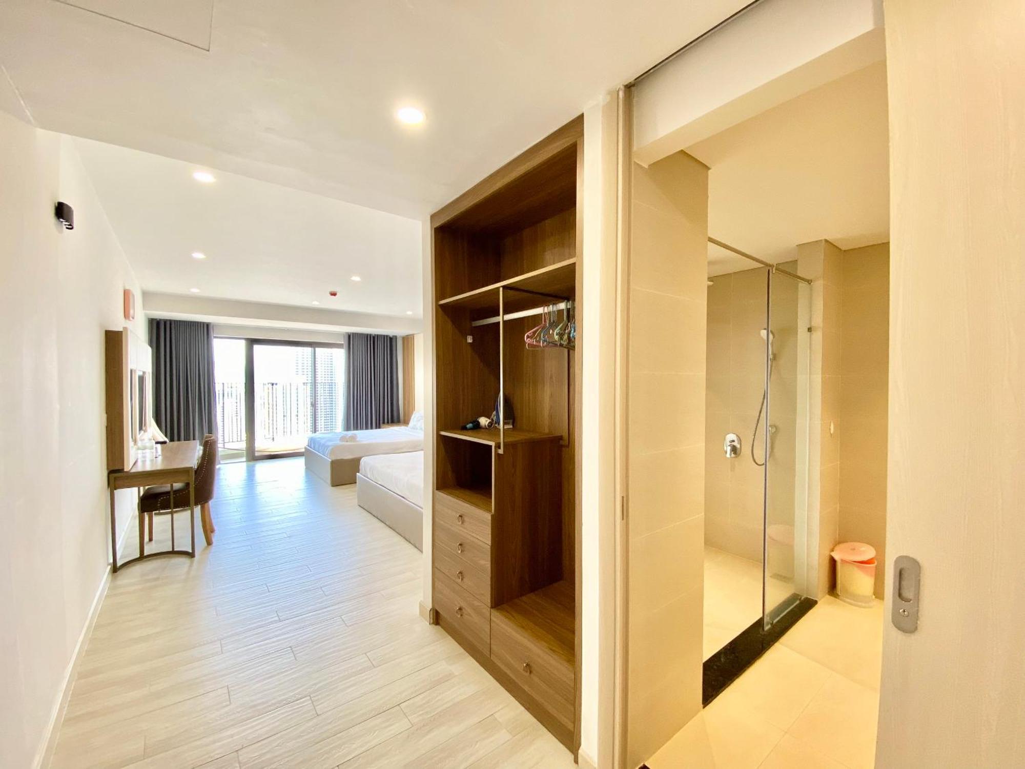 Wise Stay Gold Coast Apartment ニャチャン 部屋 写真