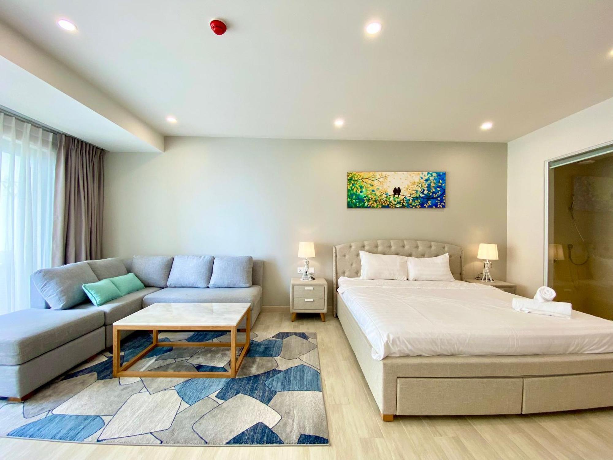 Wise Stay Gold Coast Apartment ニャチャン 部屋 写真