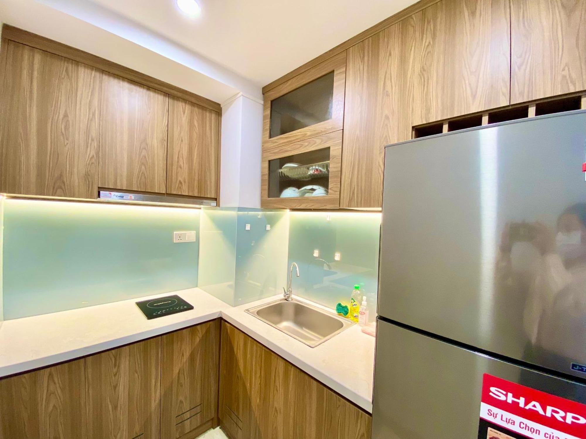 Wise Stay Gold Coast Apartment ニャチャン 部屋 写真
