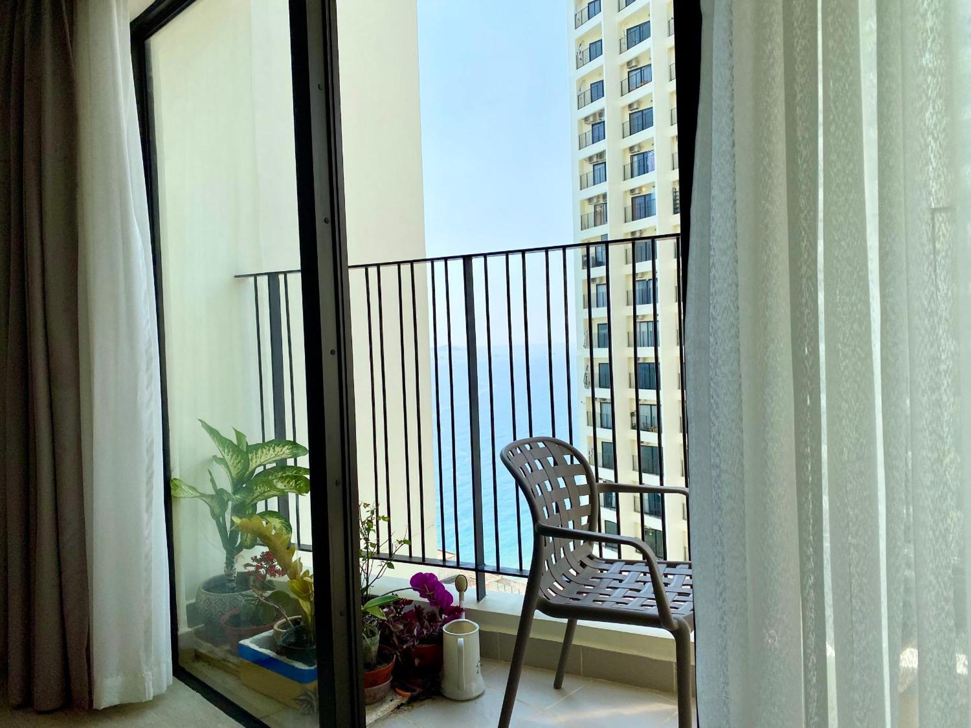 Wise Stay Gold Coast Apartment ニャチャン 部屋 写真